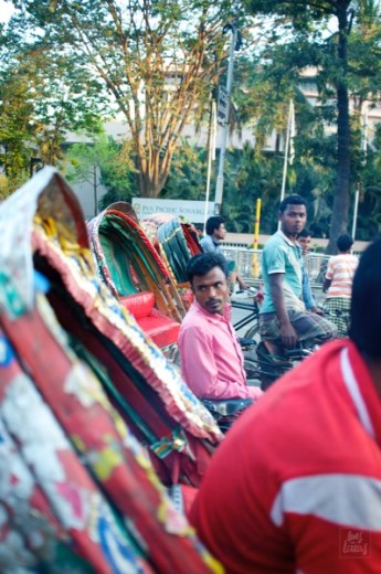 The rickshaws of Sonargaon